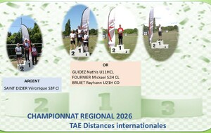 Podiums CHAMPIONNAT REGIONAL TAEI