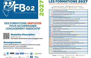 formation  des bénévoles 2027