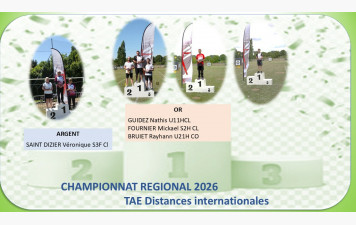 Podiums CHAMPIONNAT REGIONAL TAEI