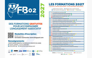 formation  des bénévoles 2027