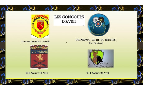 CONCOURS AVRIL 2026