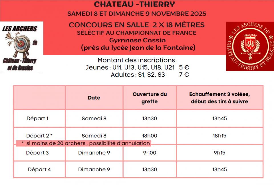 concours Château Thierry