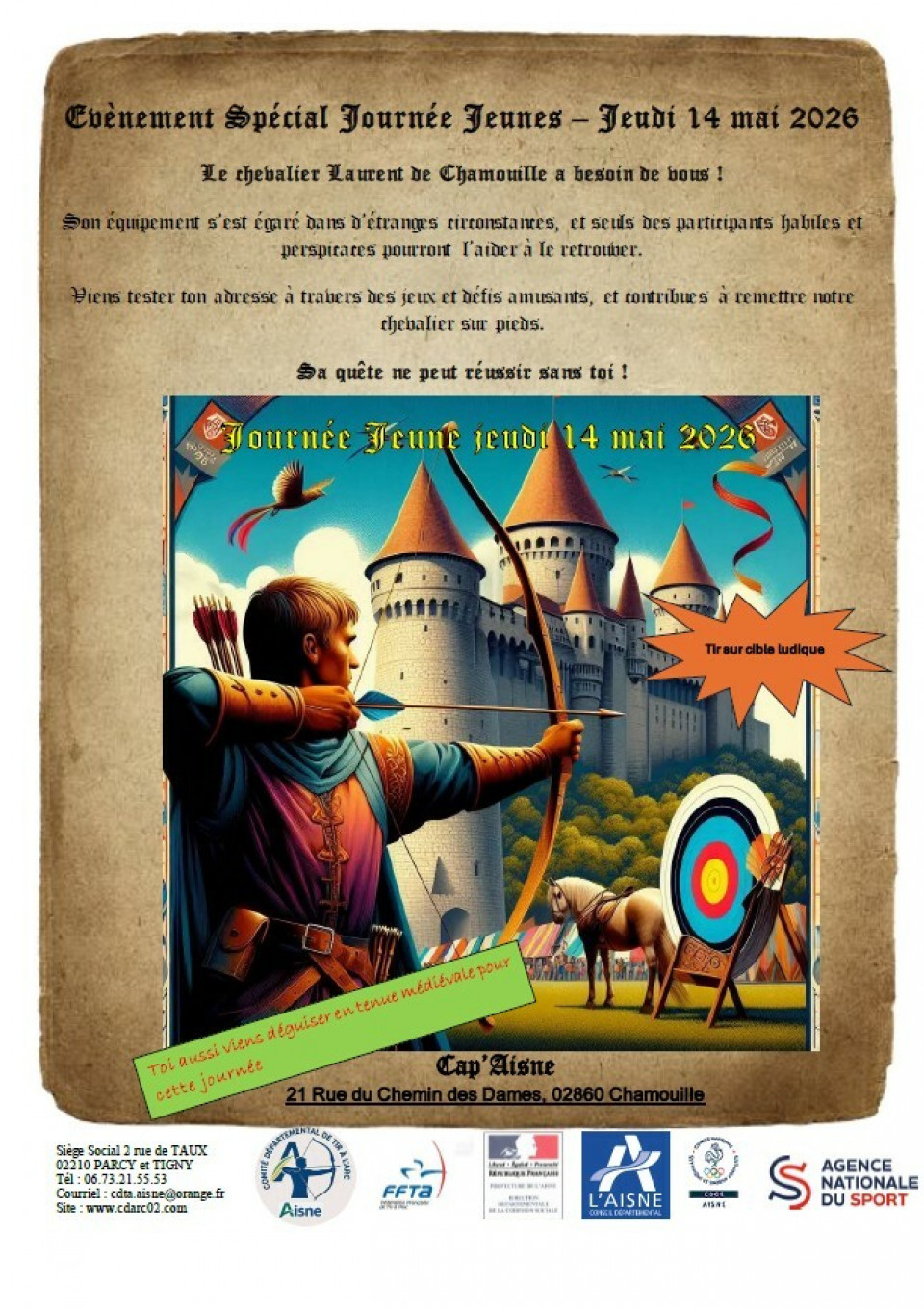 journée Spécial Jeunes à Cap'Aisne